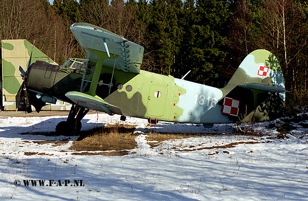 An-2  1316   of 3-Plm  Siemirowice  23-02-2000