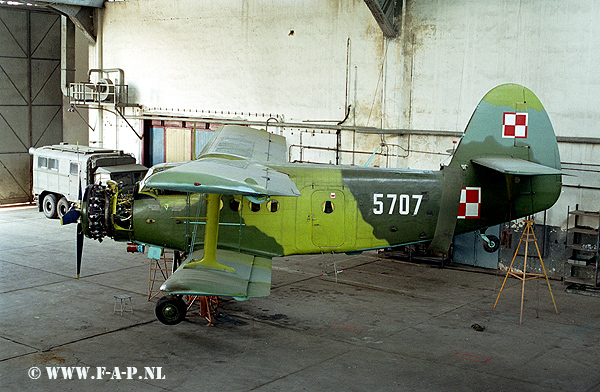 An-2  5707  7-Plm  Powidz   
