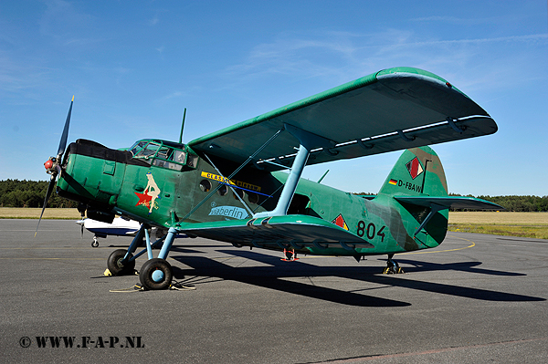 An-2    704    ex NVA    Heringsdorf  25-06-2014