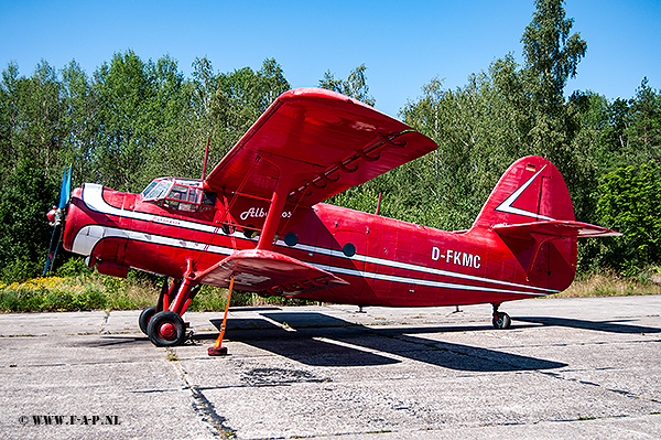 Antonov An-2 T D-FKMC Air Albatros,c/n 176(473)12, ex 454 East German AF, ex 54+05 German AF Met dank aan Krijn  25-06-2019