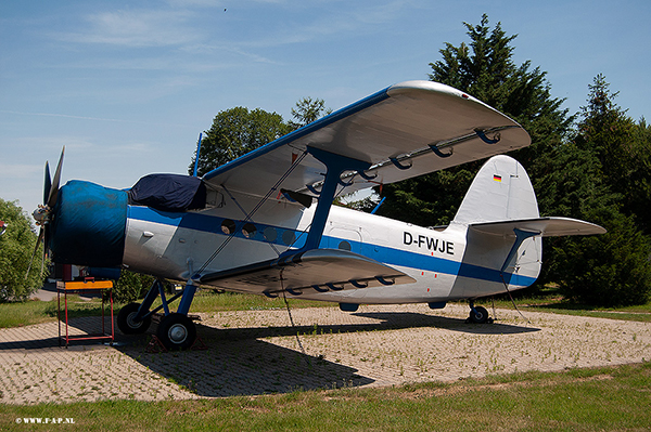 An-2TD D-FWJE PZL c/n 1G108-69, Motorflugverein Ballenstedt 24-06-2019