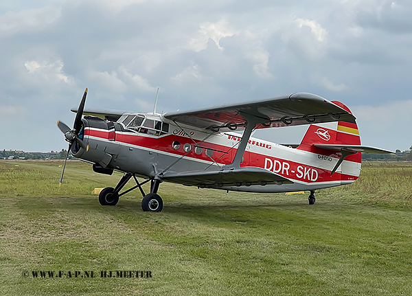 Antonov An-2 DDR-SKD (D-fond) Kothen  12-09-2021