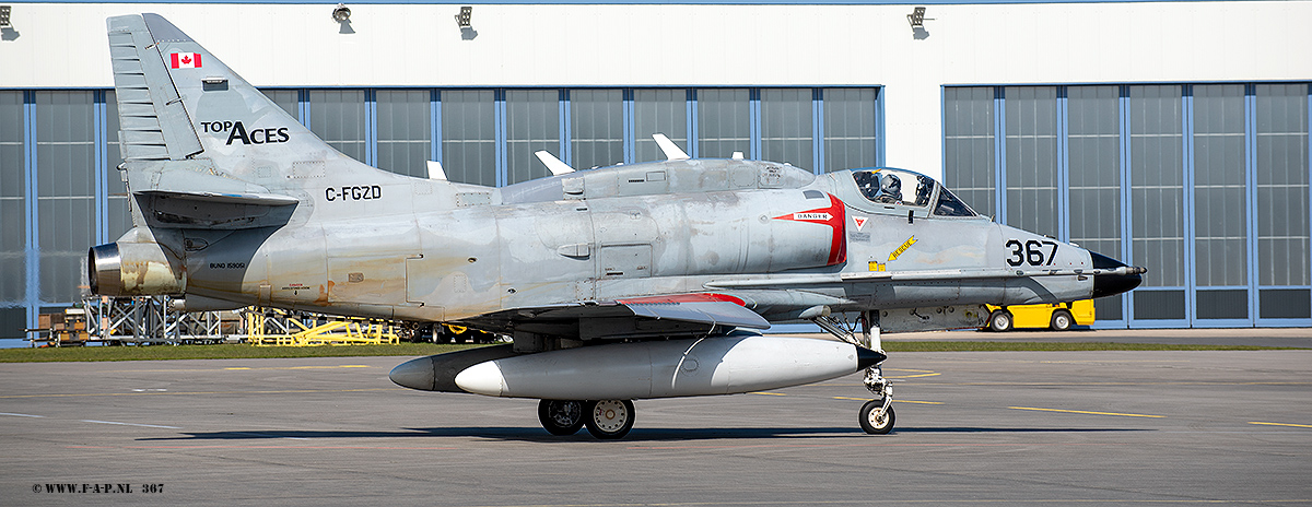 McDonnell Douglas A-4N Skyhawk 367 of Top Aces Nordholz  05-04-2023