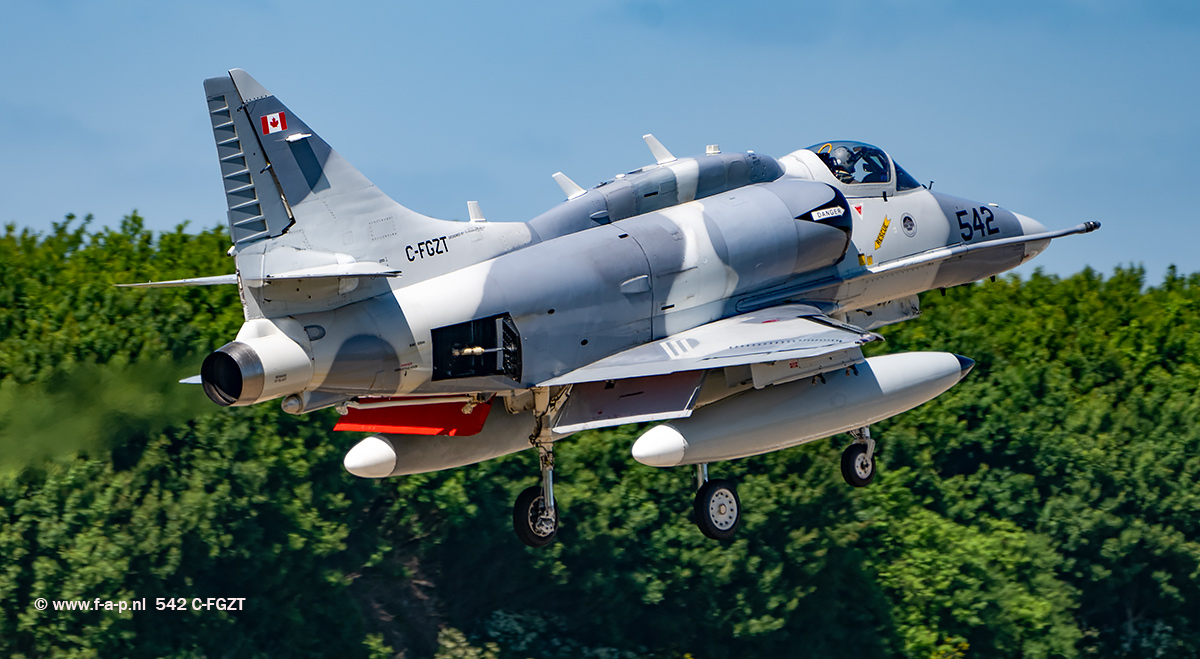 McDonnell Douglas A-4N Skyhawk   542   C-FGZT of Top Aces  Leeuwarden 14-05-2025