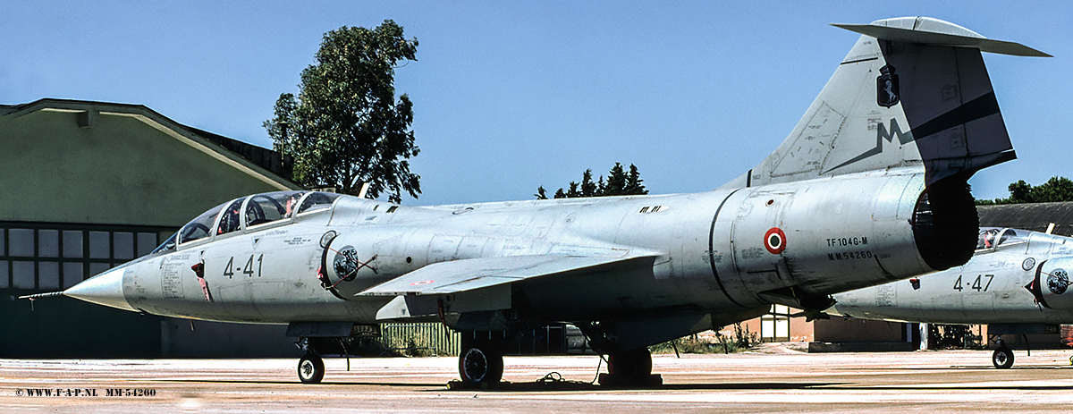 Lockheed TF-104G-M Starfighter   4-40  mm-54260  Grosseto 22-07-2002 20 Gruppo- 4-Stormo  Grosseto 08-07-2002