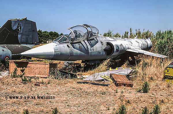 Lockheed TF-104G Starfighter MM-54553  4-44  4-Stormo Grosseto 22-09-2002