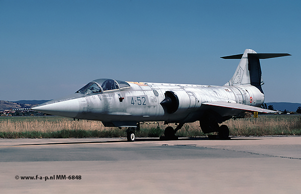 F-104S ASA-M Starfighter  MM-6848 4-52
