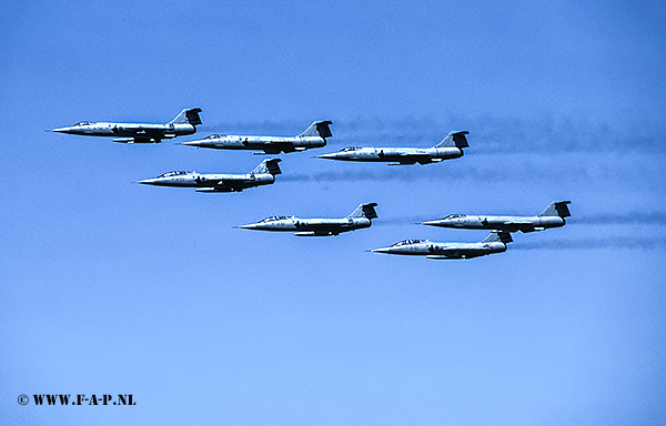 Formation Fiat F-104`s Grosseto 22-07-2002