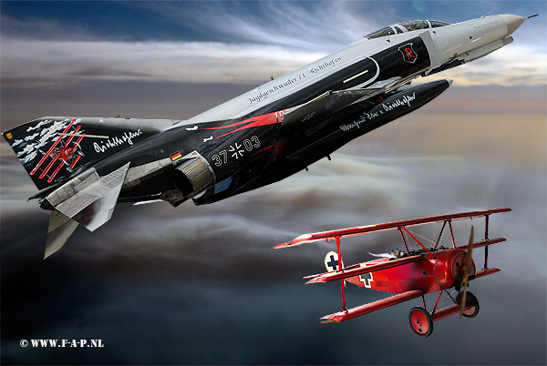 Digital Art Manfred Albrecht Freiherr von Richthofen (2 May 1892  21 April 1918) was a German fighter pilot known as "The Red Baron". He was the most successful flying ace of World War I being officially credited with 80 confirmed air combat victories. Did fly on the flowing aircraft:  Albatros C.1X , Fokker D-1 114/17,Fokker D-1 152/17,Fokker D-1 425/17,and the Fokker D-1 477/17