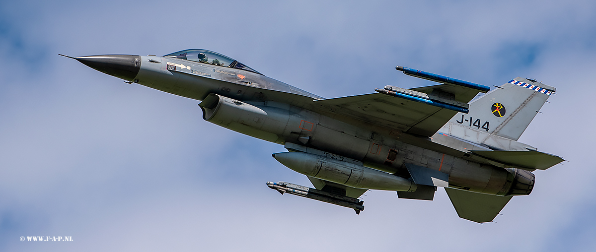 F-16A-MLU  J-144  323-Sqd  Leeuwarden  28-05-2021