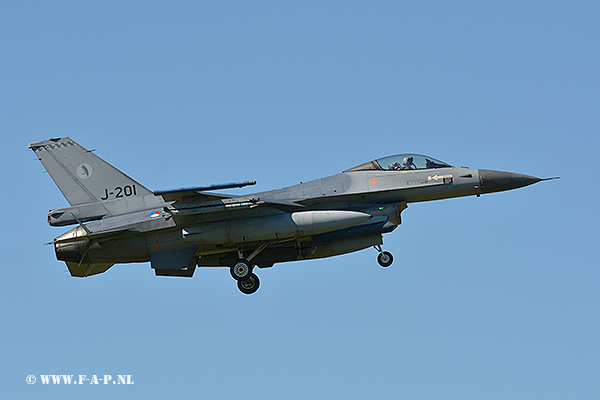F-16A MLU    J-201    322- Sqd   