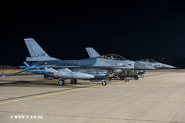 F-16A MLU    J-201    322- Sqd   Leeuwarden  06-02-2018
