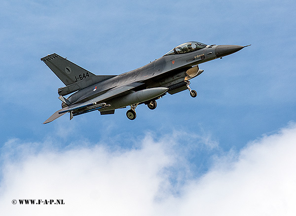 F-16AMLU   J-644    322-Sqd   Leeuwarden  04-03-2020
