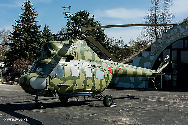 Mil Mi-2   the 01 at Alteslager Juterbog  15-04-2015