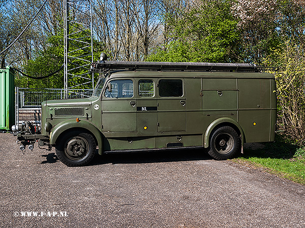 Magirus Deutz S3500  Type voertuig: AS9 LD1800 [BW100]  Bouwjaar: 1952  Grouw 09-04-2017