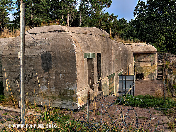 De Commandobunker Bertha G52 type L487. Terschelling  26-08-2016