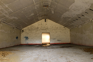 Depot for Air Defence Missile  Type "Newa" or Nuclear  Artillery Ammunition  A  little  south of the Airbase   01-03-2008