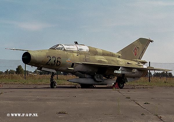 MiG 21 US   236  Rothenburg   18-08-2003