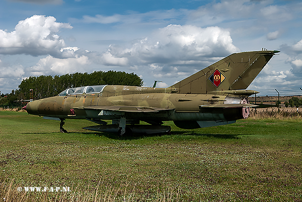 MiG 21-U-600  (664620)   289-2395   ex FAG-15   Sommerda  20-08-2008