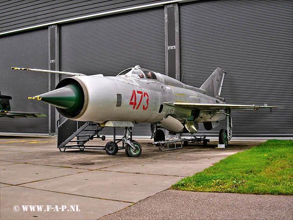 Mikoyan-Gurevich MiG-21SPS-K   473   c/n-94A7006  East Germany - Air Force  at Lelystad