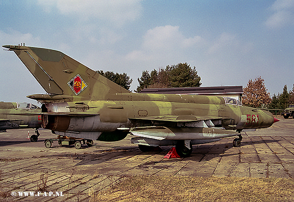 MiG 21 M    581 (2285)   Rothenburg   18-08-2003