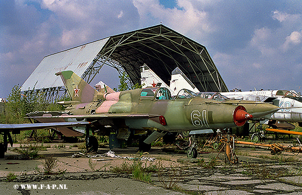 MiG21UM 61 - Zhukovsky   Aug-1995
