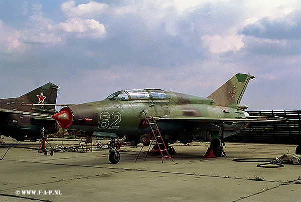 MiG21UM 62 - Zhukovsky   Aug-1995
