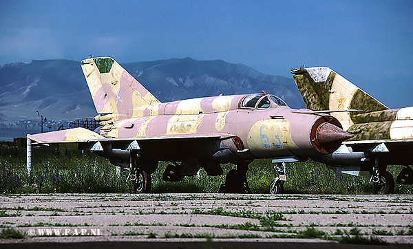 MiG 21 Bis   63   Kant  22-07-2003