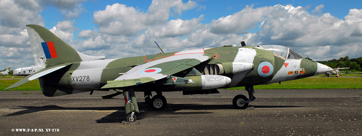 Hawker Harrier GR Mk1     XV-278 4-Sqd     08-07-2007  Berlin Gatow 