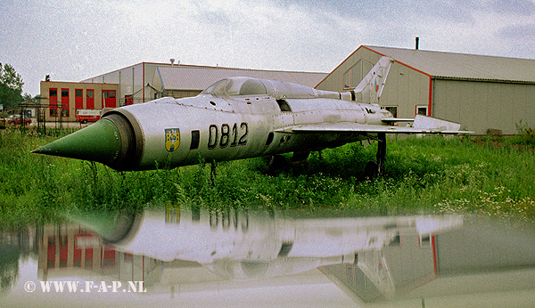 MiG 21 PFM  0812   Ex  Czech AF   Baak  31-07-1996