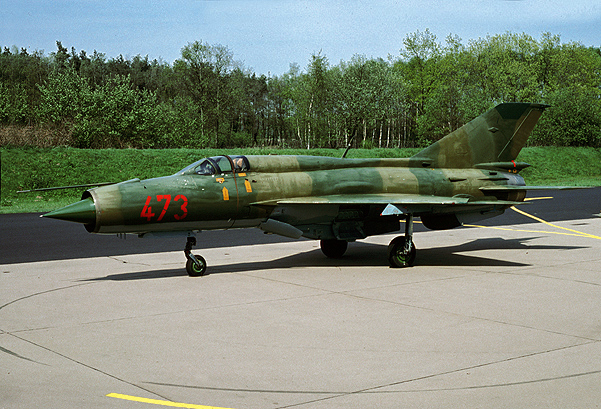 MiG 21 SPS-K  473   Ex DDR  Twente Air Base