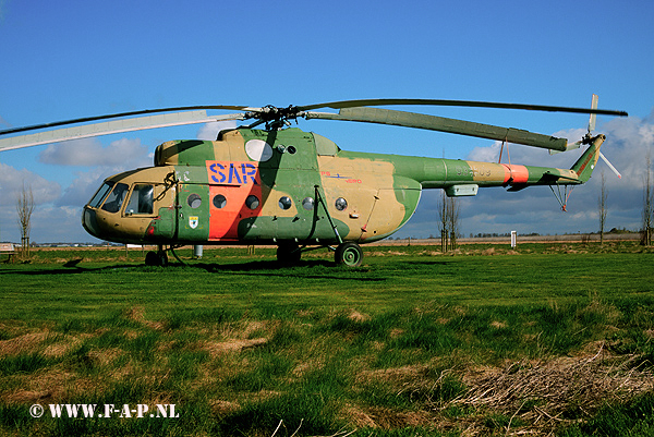 MiL Mi 8T     93+09   Ex DDR  923  Preserved at Kraggenburg, Noord-oostpolder.