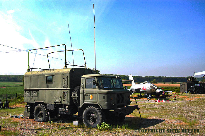 GAZ-66  in DDR colours  Hatten 15-05-2005