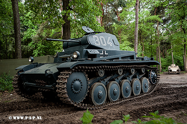 Panzer 2  The 304 Of the Musee Les Blindes Samur  Overloon 14-05-2016