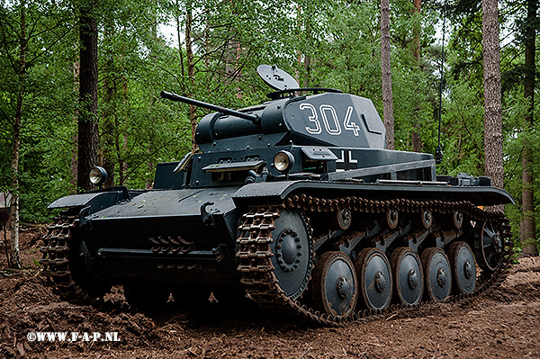 Panzer 2  The 304 Of the Musee Les Blindes Samur  Overloon 14-05-2016