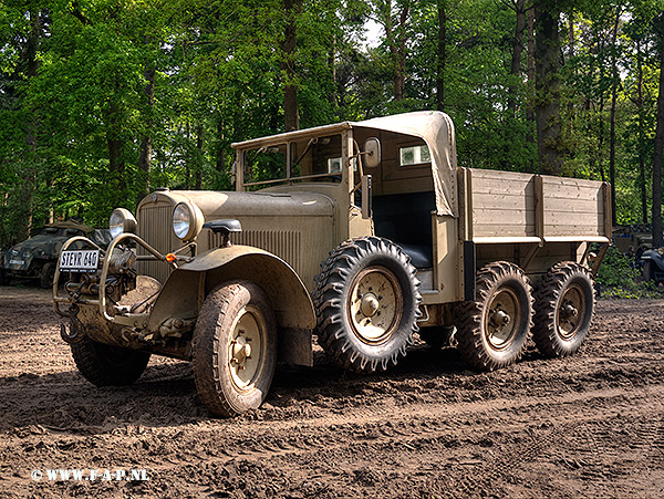 Steyr 640  6x4 Truck  Overloon  16-05-2015