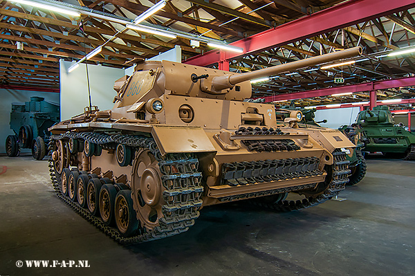 Panzerkampfwagen III Ausf.M (Sd.Kfz. 141/1)    Panzer Museum Munster  15-01-2022
