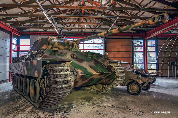 Panzer V Panther Tank Ausf. A Sd.Kfz.171   ll01  Panzermuseum  Munster, Germany.   16-01-2022