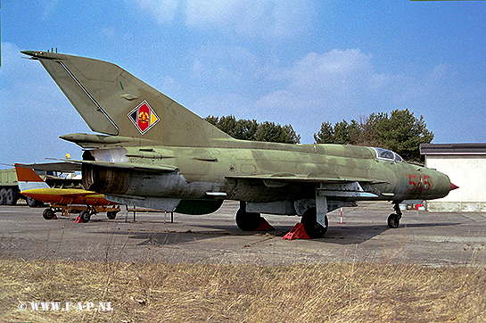 MiG 21-SPS  545   Ex NVA    Rothenburg  18-08-2003