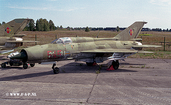MiG 21-SPS  545   Ex NVA    Rothenburg  18-08-2003