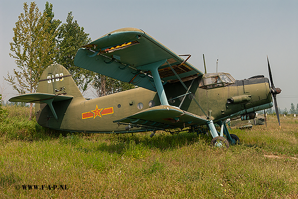 Harbin Y-5 (An-2 Colt ) the 3139  Datangshan Aircraft Museum, Beijing, China  10-09-2007
