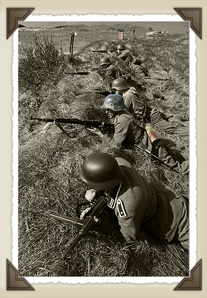 Der Windhund is a Dutch re-enactment group portraying the 116th Panzer Division 'Der Windhund' of the 3rd Kompanie, 60th Panzergrenadier Regiment.