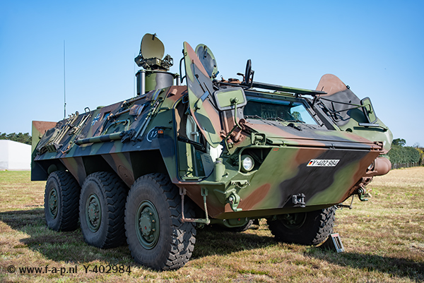 Transportpanzer 1 Fuchs    Y-402984   6x6 amfibisch pantservoertuig   At Faberg 08-06-2024