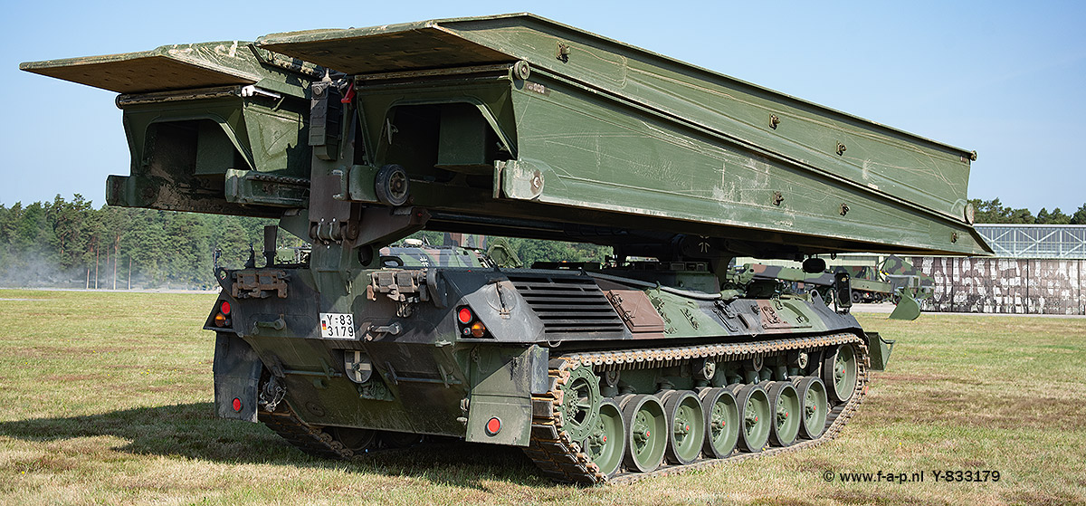 Krauss Maffei Wegmann Leopard I Bridgelayer Biber Y-833179 German Army   Heer   Faberg 08-06-2024