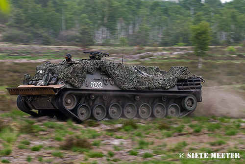 Leopard 1  Reovery Leopard  0202    10th Armoured Cavalry Brigade  Zagan 22-05-2009