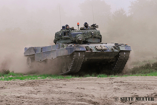 Leopard 2 A-4  10th Armoured Cavalry Brigade  Zagan 22-05-2009