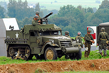Half Track  M3A1   Chihelna  Kraliky 20-08-2009 