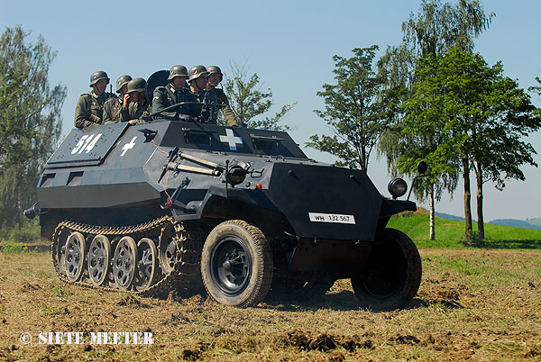 Chech OT-810 a varriation of the Sd.KFz.251  the 514  Kraliky 18-08-2012