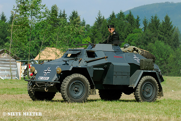 Replica of Sd.Kfz 221   Kraliky 18-08-2012