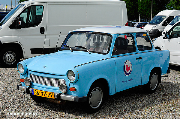 Trabant P 601  Leeuwarden 56-NV-PV  Omroep Friesland  31-12-2015